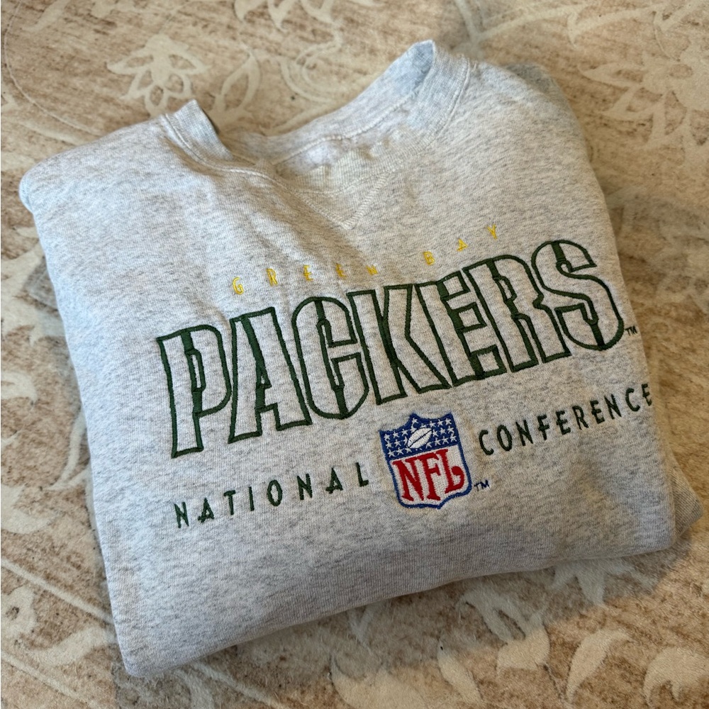 Vintage Style Green Bay Packers Crewneck